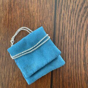 Kinn Silver Rolo Chain NWT